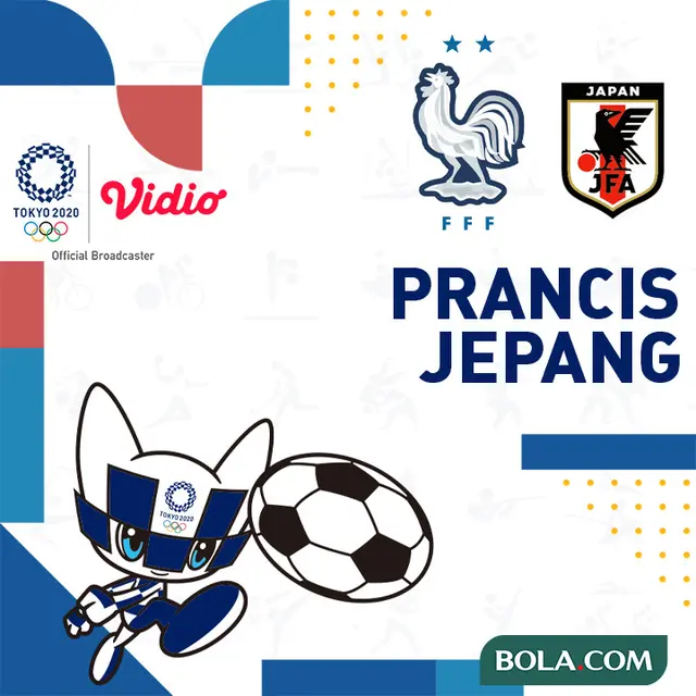 Olimpiade 2020 - Prancis Vs Jepang