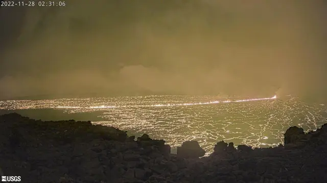 Penampakan Gunung Terbesar di Dunia Meletus di Hawaii