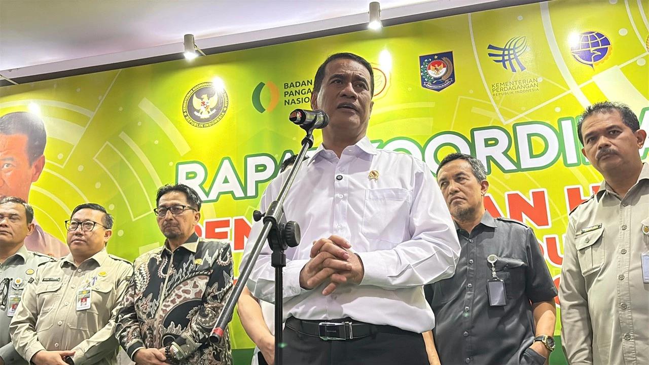 Mentan Amran Bicara Pasokan dan Harga Pangan Jelang Puasa hingga Idulfitri 2026, Stok Beras Capai 3,3 Juta Ton