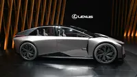 Konsep mobil listrik baterai LF-ZC generasi terbaru dari Lexus. (Kazuhiro NOGI/AFP)