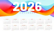 Ilustrasi kalender 2026. (Image by Freepik)