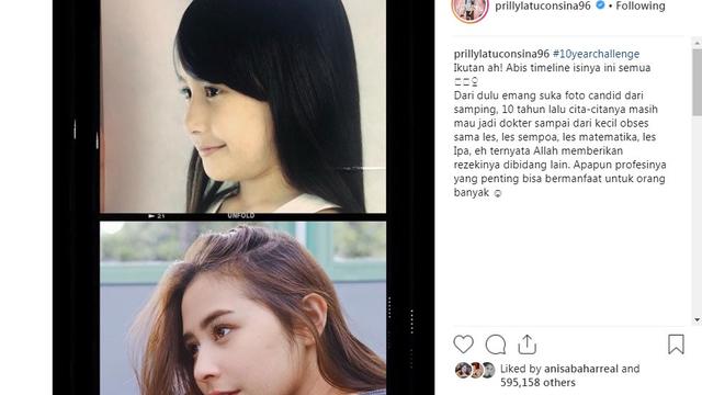 Prilly Latuconsina (Foto: Instagram)