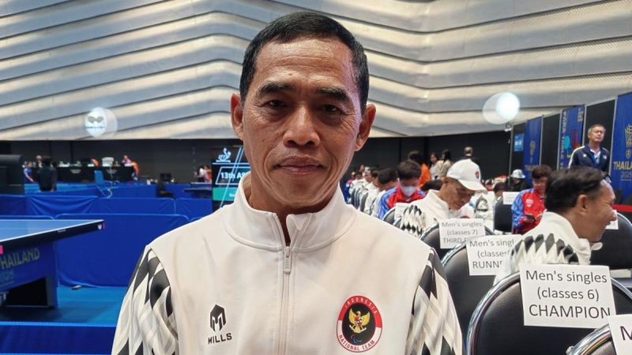 Tatok Hardiyanto, Atlet Para Tenis Meja 61 Tahun, Konsisten Sumbang Medali untuk Indonesia