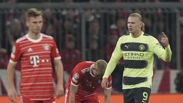 FOTO Bayern Munchen Vs Man City