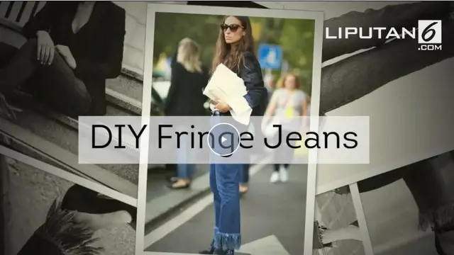 Fashion Hacks Fringe Jeans
