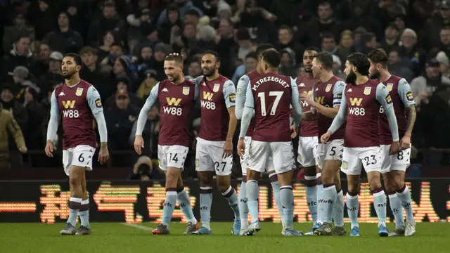 Mainkan Skuad Muda, Liverpool Dihajar Aston Villa 5-0