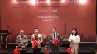 Peluncuran J&T Alibaba di Indonesia. Liputan6.com/Agustinus Mario Damar