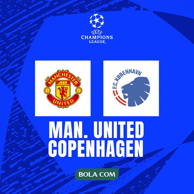 Liga Champions - Manchester United Vs FC Copenhagen