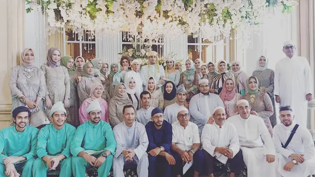 6 Momen Akad Nikah Tania Nadira dan Abdulla Alwi