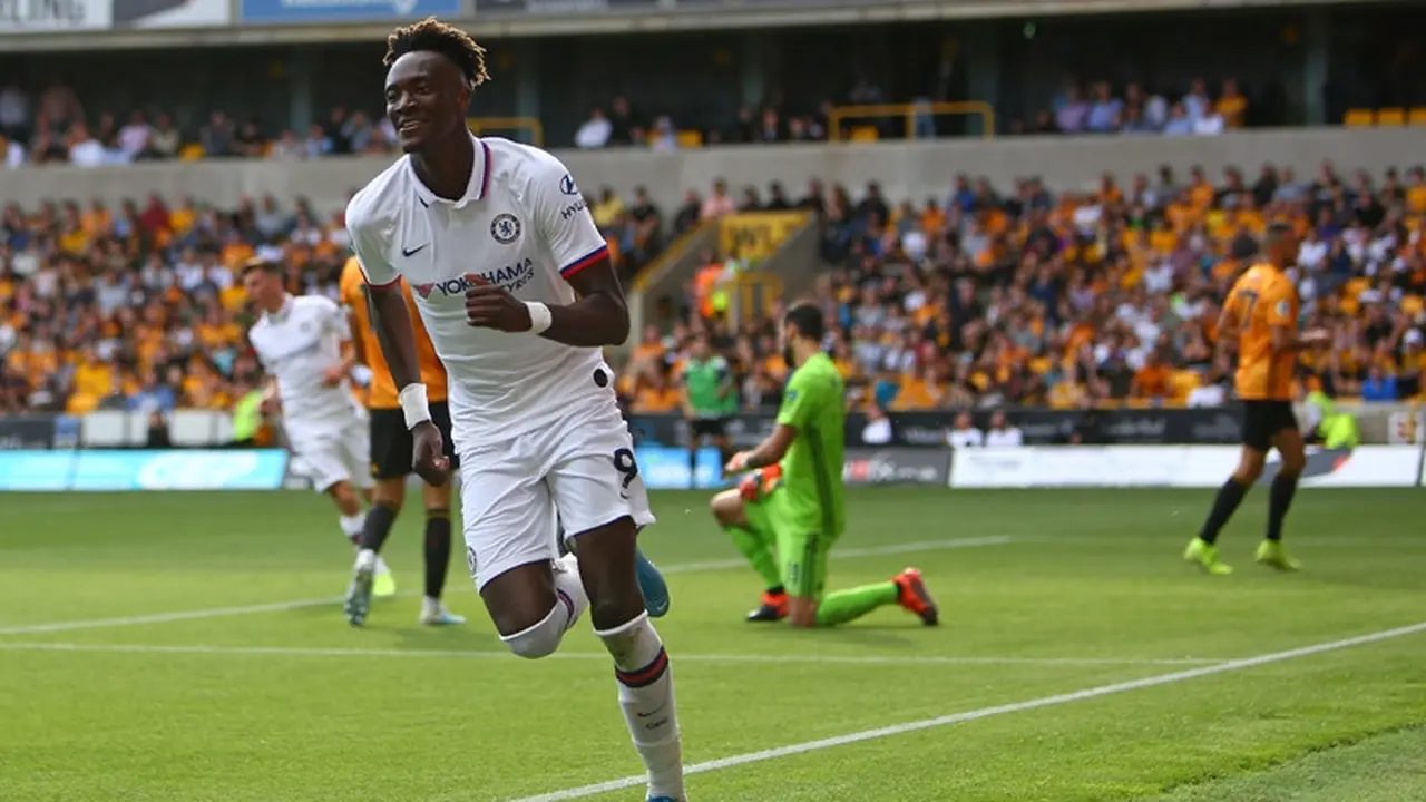 Penyerang Chelsea, Tammy Abraham.