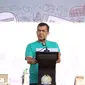 Dirjen Imigrasi Silmy Karim saat menghadiri Imifest 2023 di Dharma Negara Alaya Art & Creative Hub, Denpasar, Bali, Selasa (18/7/2023). (Liputan6.com/Radityo Priyasmoro)