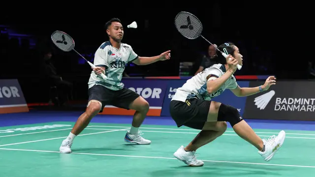 Rehan Naufal Kusharjanto/Lisa Ayu Kusumawati - Denmark Open 2023 - Bulu Tangkis