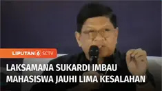 Mantan Menteri BUMN era Kabinet Gotong Royong, Laksamana Sukardi bertemu dengan mahasiswa baru ITB di Sumedang, Jawa Barat. Dalam kesempatan itu, Laksamana Sukardi tak lupa berpesan agar para mahasiswa menghindari lima kesalahan, seperti yang ditulis...