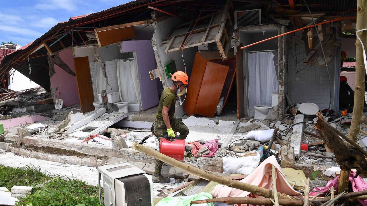 FOTO: Gempa Dahsyat Guncang Filipina Tengah, Puluhan Warga Tewas
