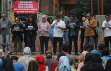 FOTO: Aktivis 98 Gelar Mimbar Rakyat di UNJ, Terbitkan Maklumat Tolak Kembalinya Orba dan Politik Dinasti