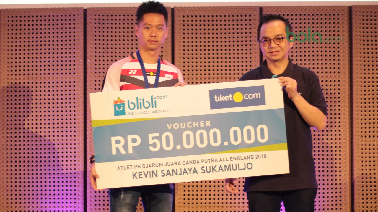 Kevin Sanjaya, Djarum Foundation, Bola.com