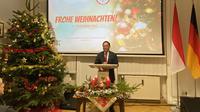 KJRI Frankfurt merayakan natal bersama para WNI di sana dengan mengusung tema keberagaman. (Dok: Kemlu RI)