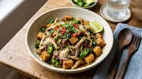 Resep Jamur Tiram Tumis Tempe dan Cabai Hijau, Sajian Rumahan Lezat Penuh Gizi