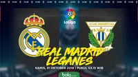 La Liga - Real Madrid Vs Leganes (Bola.com/Adreanus Titus)