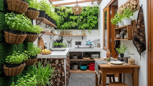 Desain Dapur Outdoor Sederhana yang Cocok untuk Rumah di Gangh/Ilustrasi AI