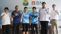 Persatuan Bulu Tangkis Indonesia (PBSI) bersiap menggelar Kejuaraan Nasional PBSI 2022. Hajatan yang sempat terhenti selama dua tahun itu akan diikuti sebanyak 628 atlet. (Bola.com/M iqbal Ichsan)