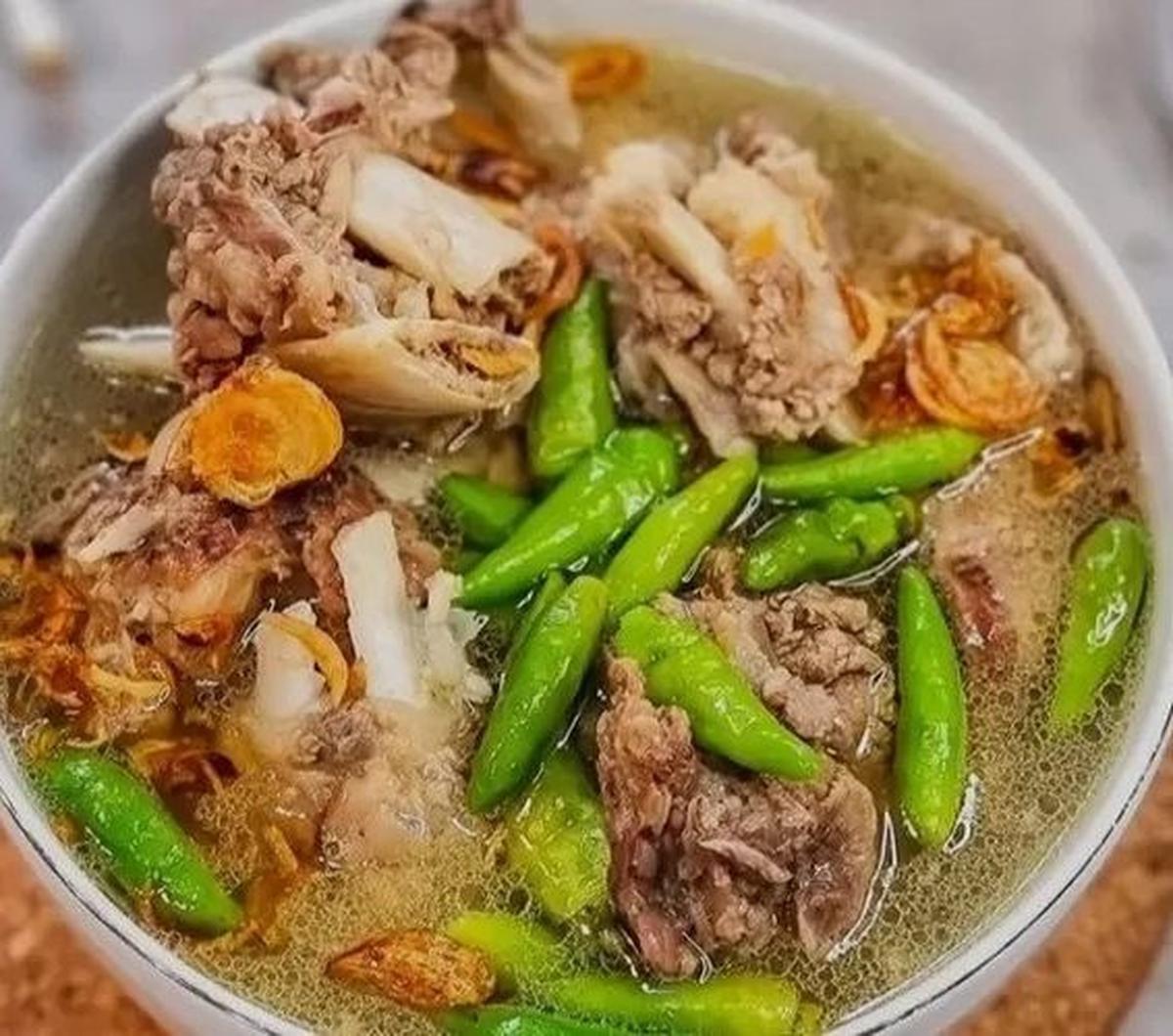 10. Sop Janda Daging Sapi