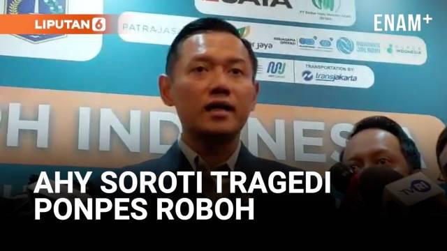 Menko Bidang infrastruktur dan pembangunan kewilayahan, Agus Harimurti Yudhoyono (AHY) buka suara terkait tragedi robohnya Pondok Pesantren (Ponpes) Al-Khoziny di Sidoarjo, Jawa Timur.