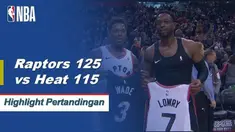 Kawhi Leonard dan Pascal Siakam menggabungkan 50 poin untuk mengangkat Raptors melewati Heat 125-115.