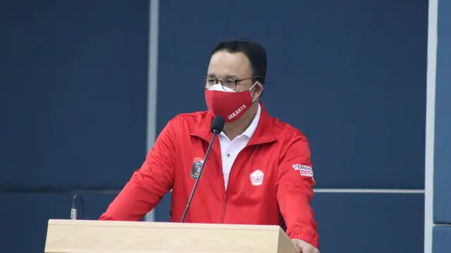 Anies Baswedan lepas kontingen Jakarta ke PON XX Papua