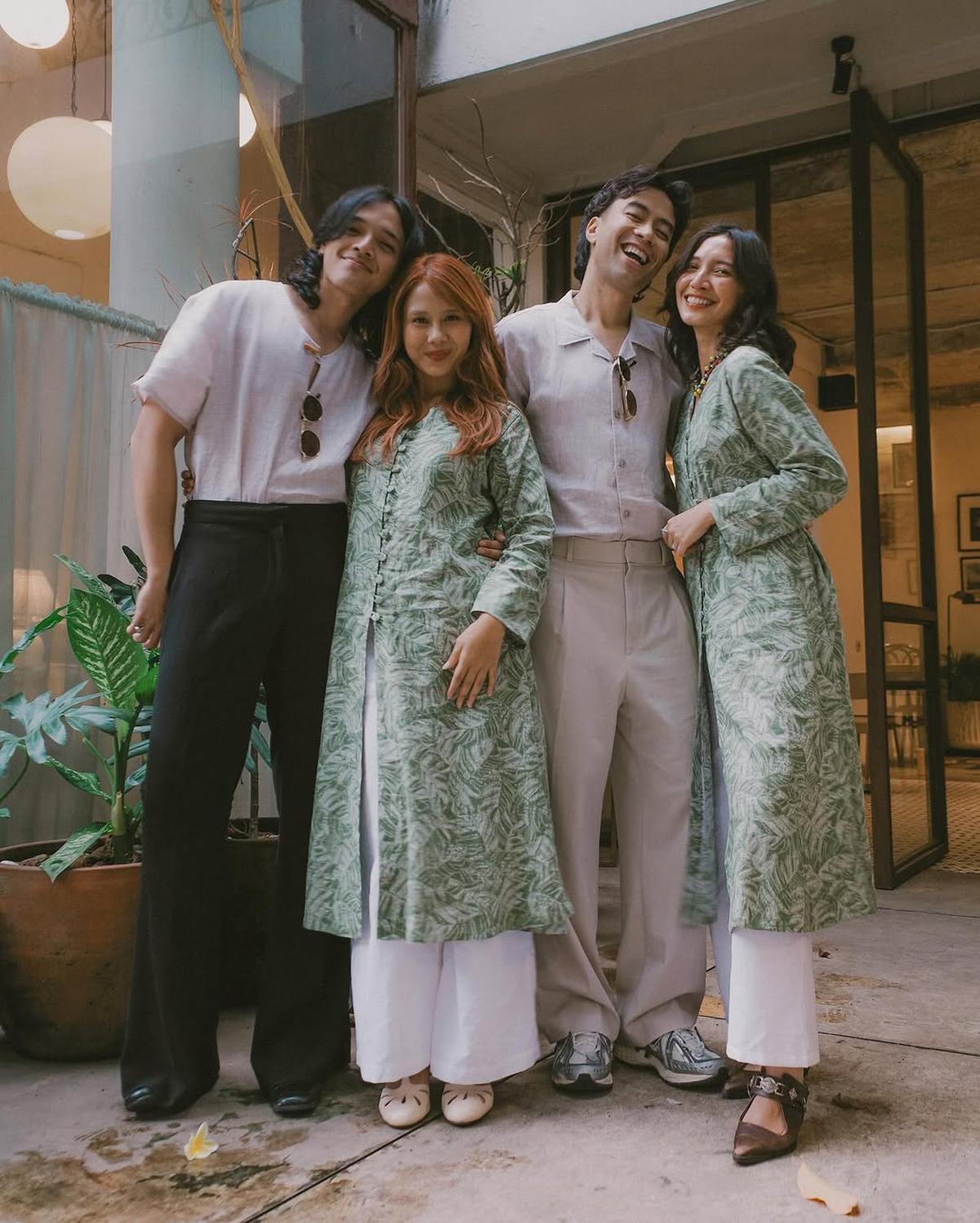 Potret Kompak Vidi Aldiano-Sheila Dara dan Nadin Amizah-Faishal Tanjung dengan Outfit Couple yang Kece Badai