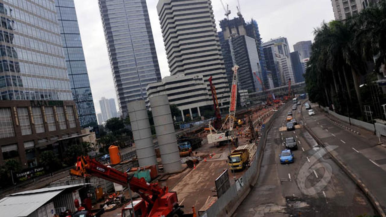Libur Imlek, Jalan Protokol Jakarta Sepi