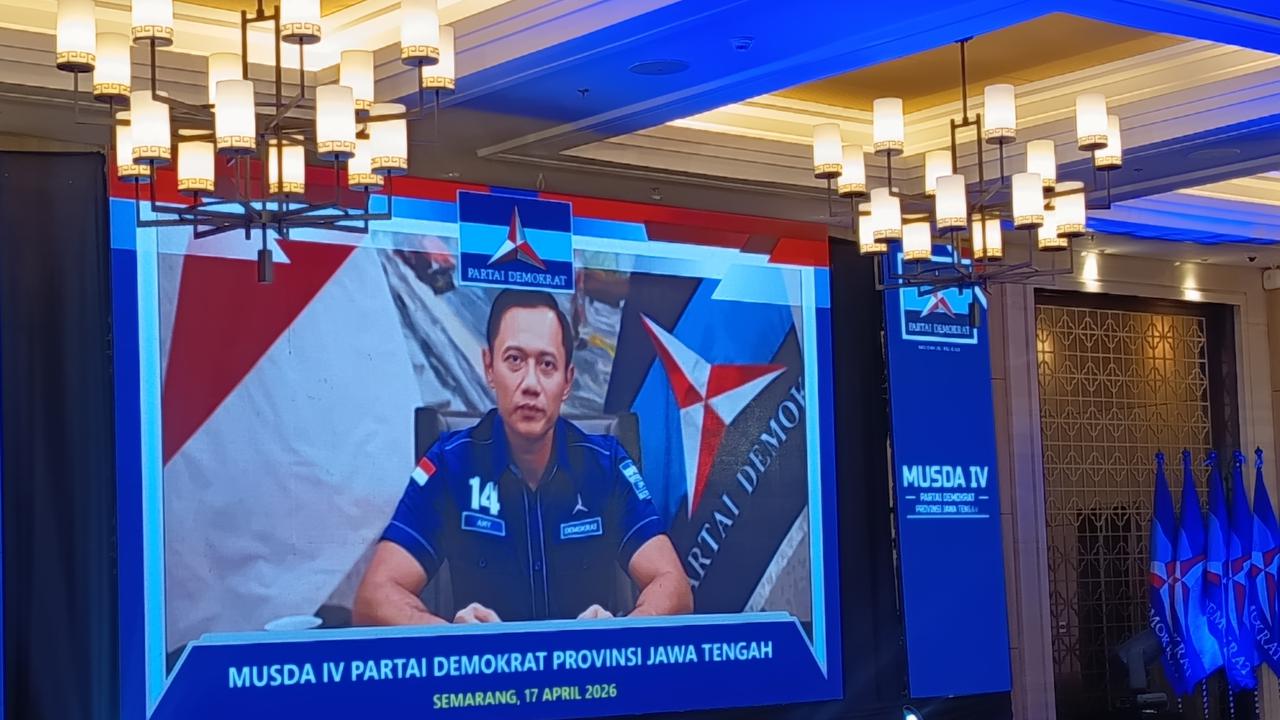 Pesan AHY ke Kader Demokrat Jateng: Perbedaan Wajar, Tapi Jangan Lukai Rumah Sendiri