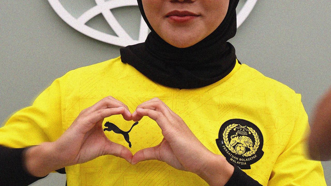 Penampakan jersey baru Timnas Malaysia