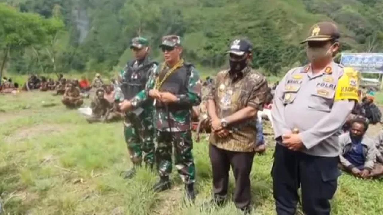 Iwan menyebut jika dirinya merupakan perwakilan dari satuan TNI hingga Polri.