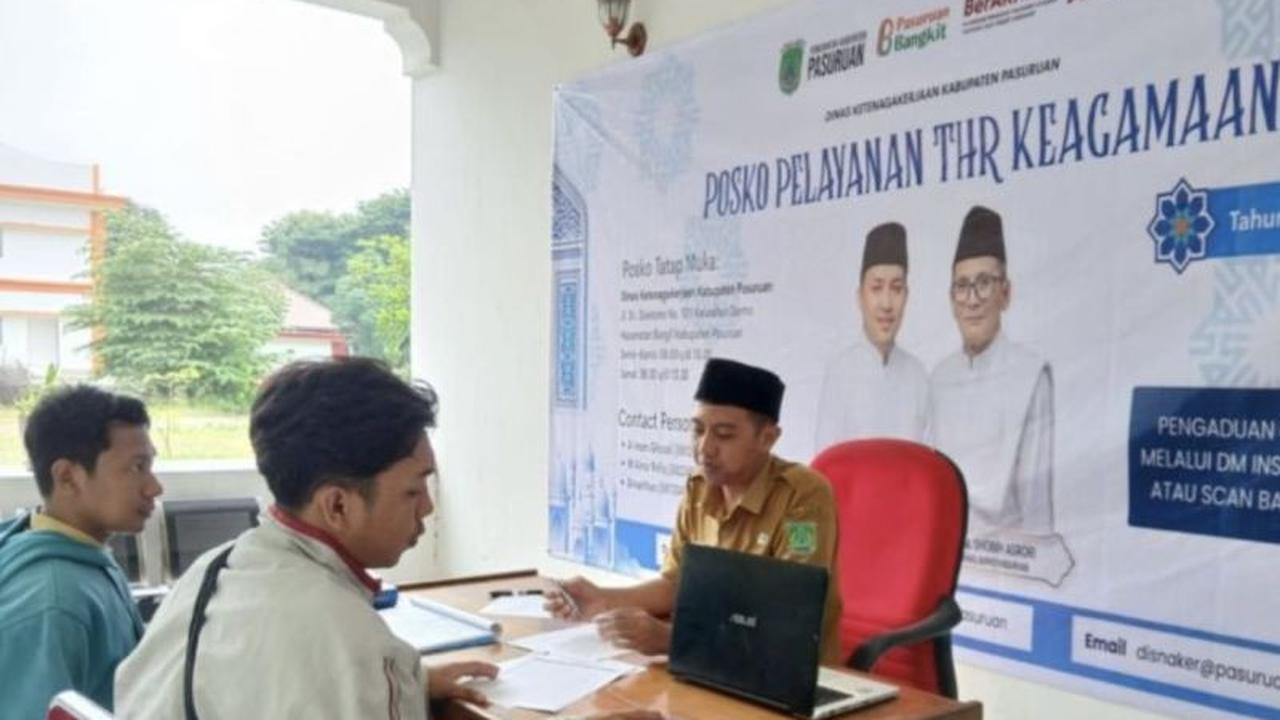 Pemkab Pasuruan Intensifkan Pemantauan Kesiapan Perusahaan Bayar THR Lebaran 2026