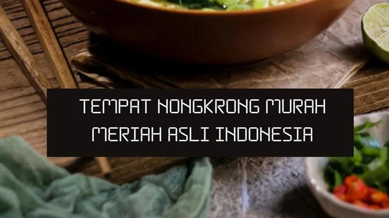 Asal Usul Warmindo, Tempat Nongkrong Murah Meriah Asli Indonesia