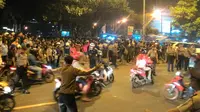 Bentrokan di Bogor (Liputan6.com/ Achmad Sudarno)