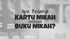 Kementerian Agama berencana mengubah tanda bukti pernikahan. Jika biasanya berbentuk buku, kali ini berbentuk kartu. Nantinya, para pasangan suami istri tidak perlu repot-repot membawa buku ketika bepergian, terutama untuk menginap di hotel maupun ho...