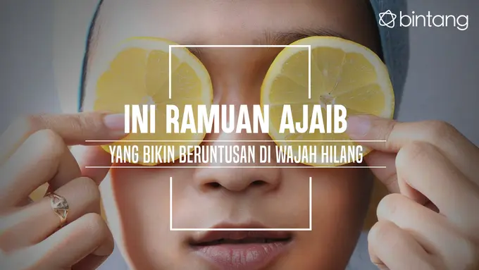 Ini Ramuan Ajaib yang Bikin Beruntusan di Wajah Hilang