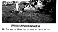 Makam Hawa pada tahun 1903. (Wikimedia/Public Domain)