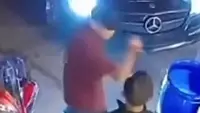 Adam Deni melakukan perusakan dan mengancam sejumlah saksi yang berada di sebuah ruko di kawasan Cilincing, Jakarta Utara. (Foto: Tangkapan Layar Sosmed)