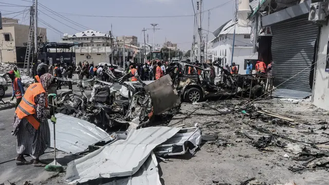 Bom Mobil Meledak Dekat Istana Presiden Somalia