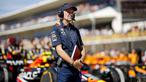 Kepala bidang teknis, Adrian Newey dikabarkan akan meninggalkan tim formula 1 Red Bull pada kuartal pertama 2025. (AFP/Getty Images/Chris Graythen)