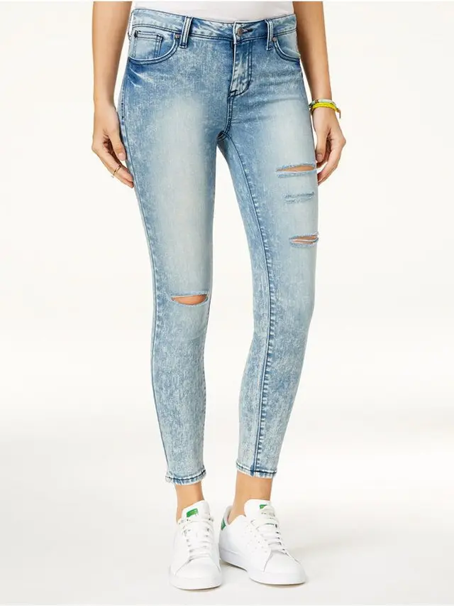 Thigh-ankle jeans/Pinterest