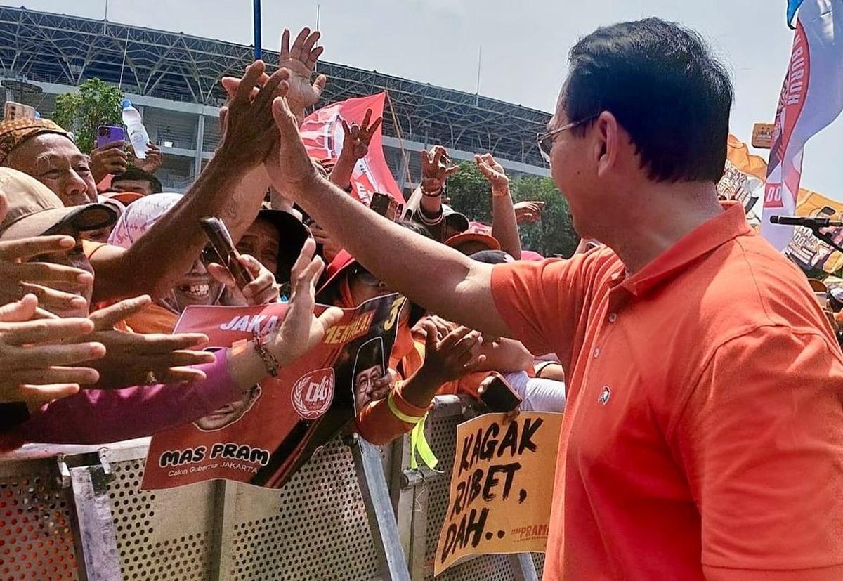 Anies dan Ahok satu barisan dukung Pramono-Rano di Pilkada Jakarta
