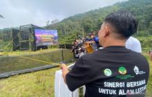 Dua Elang Brontok Sukma dan Ajeung Dilepasliarkan di Hutan Darajat, Jaga Ekosistem Garut