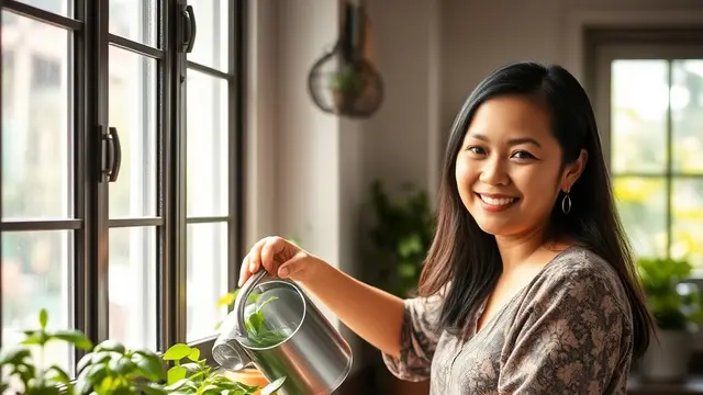 Wanita Memasak di Dapur