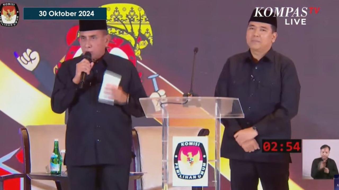 Debat Pilkada Sumut Panas, Bobby: Maaf Pak Edy, yang Ditanya Muatan Lokal, Ekstrakulikuler Beda Lagi