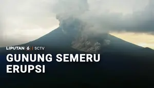 Siaga! Gunung Semeru Erupsi