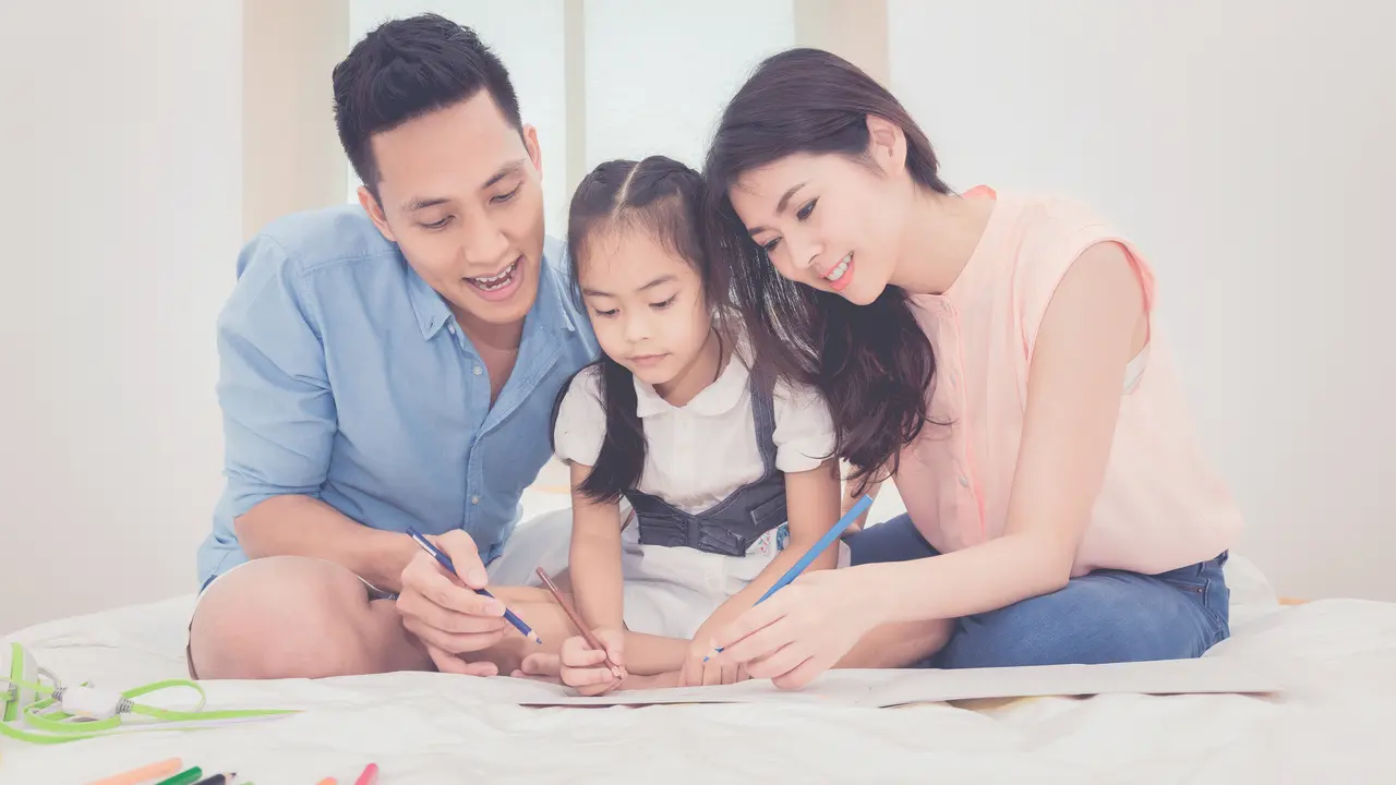 menemani anak belajar